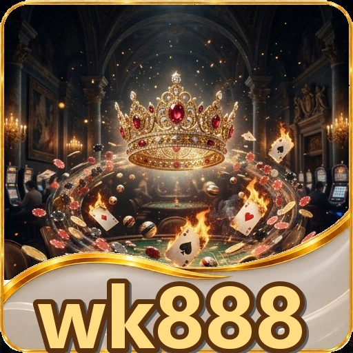 Antarmuka sederhana wk888 saat pengguna menelusuri daftar aplikasi.